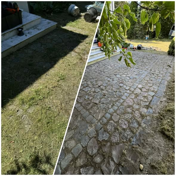 Czyszczenie nawierzchni, kostki i tarasów - zdjęcie 3